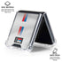 Serbia Soccer Flag Galaxy Z Flip6 Clear Case